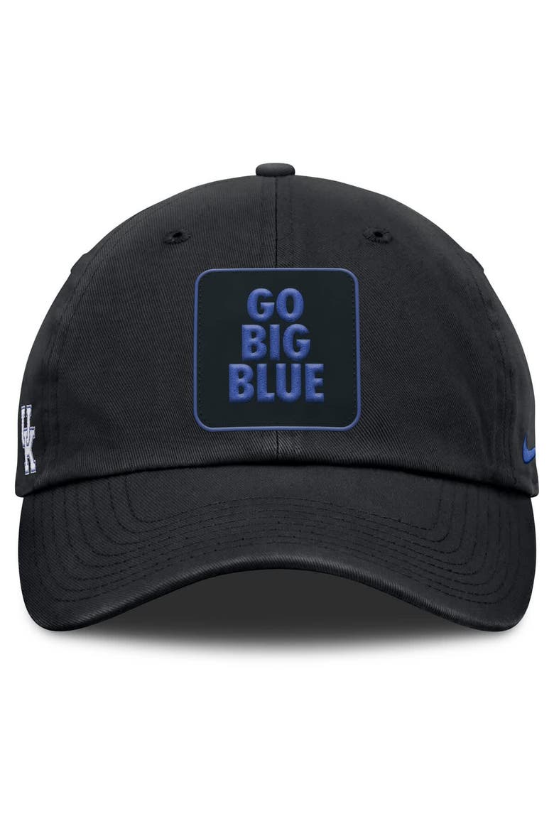 Men's Nike Black Kentucky Wildcats Local Club Adjustable Hat, Alternate, color, Black