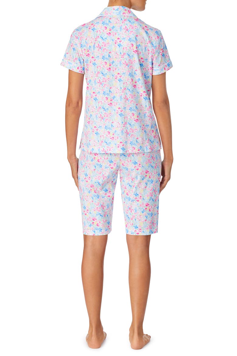 Notch Bermuda Pajamas, Alternate, color, MULTI FLORAL