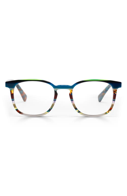 eyebobs Boardroom 50mm Reading Glasses in Teal Multi/Clear  product