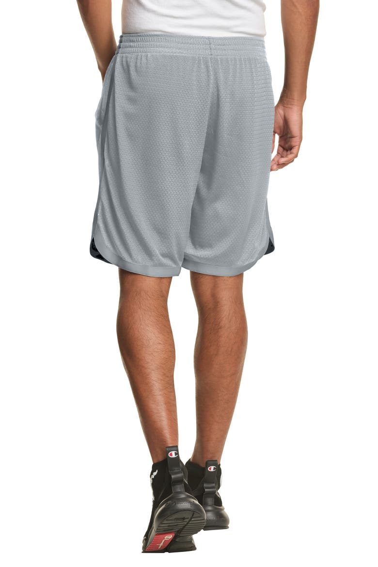 Taped Mesh Jersey Shorts, Alternate, color, CONCRETE/ CONCRETE
