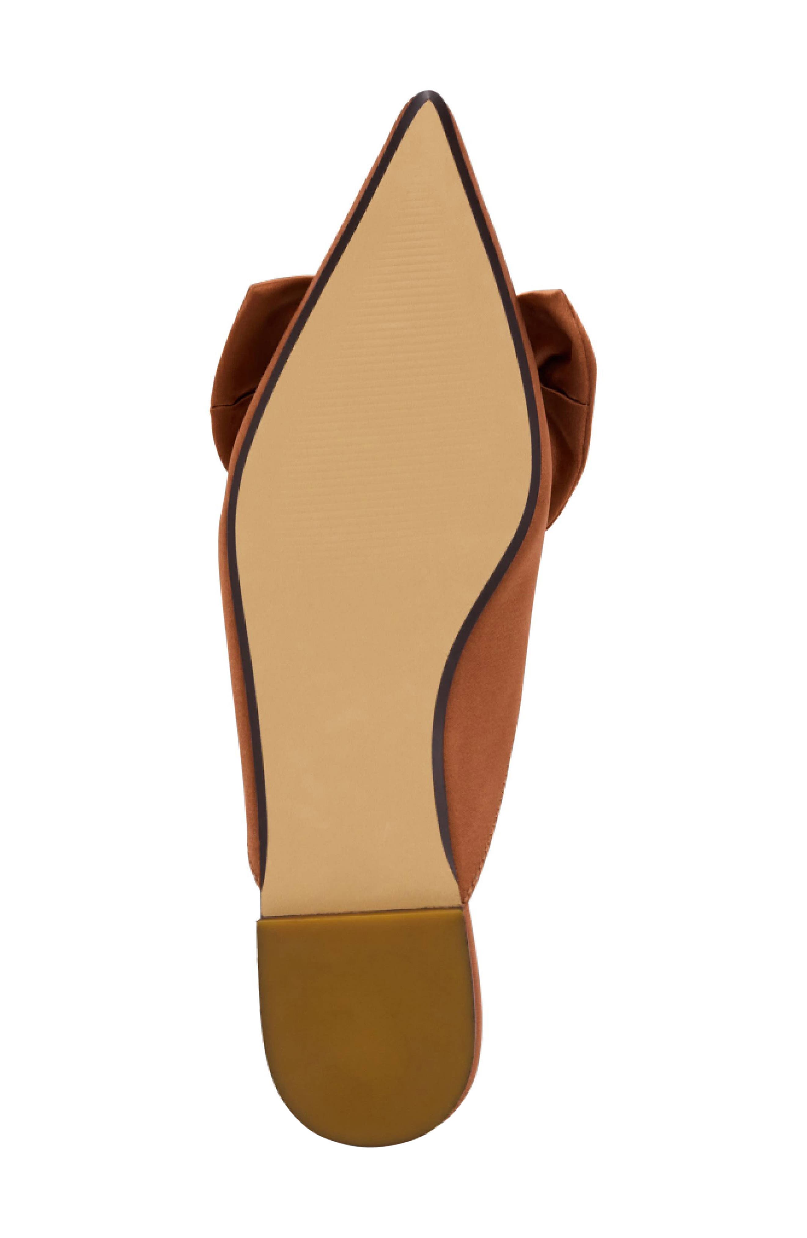 Yosi Samra Clara Pointed Toe Mule, Alternate, color, Rust