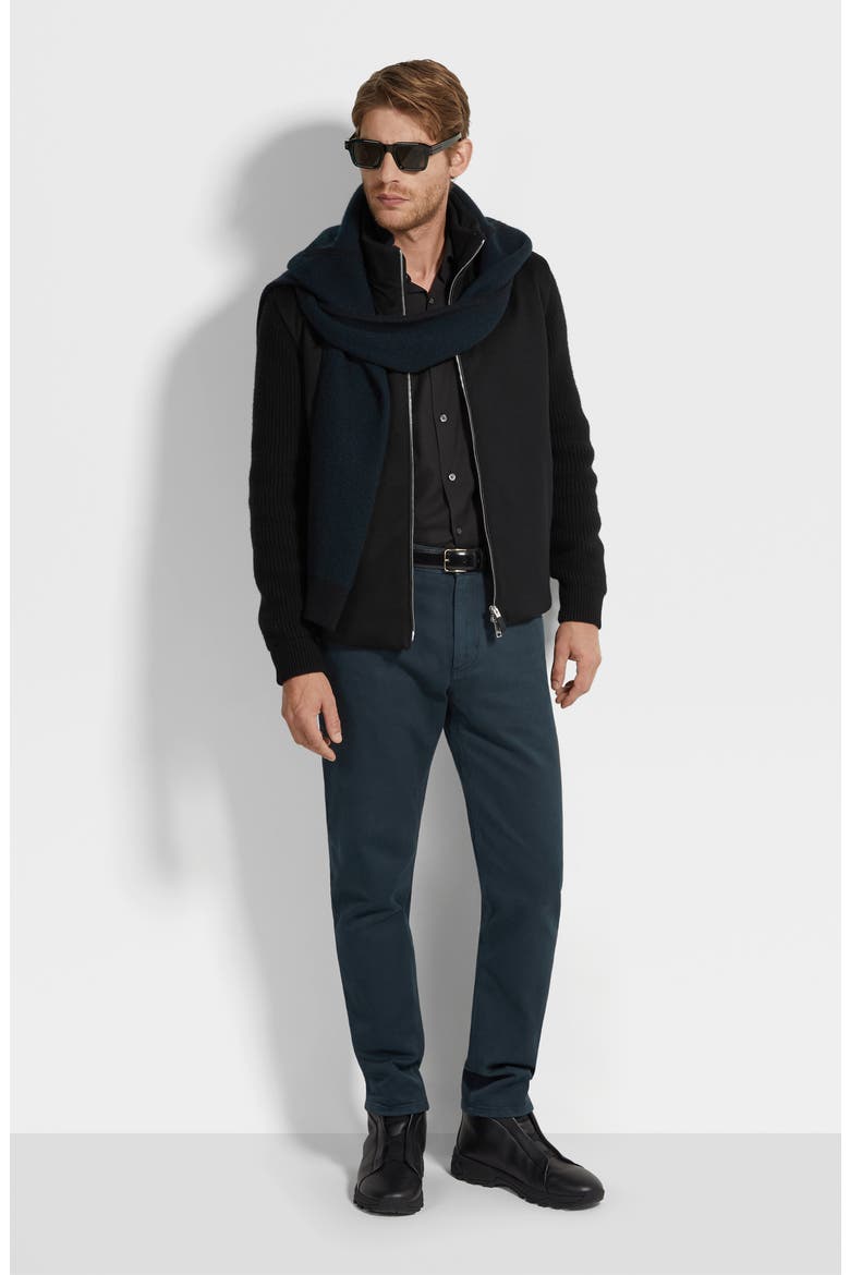 Oasi Cashmere Cardigan, Alternate, color, BLACK
