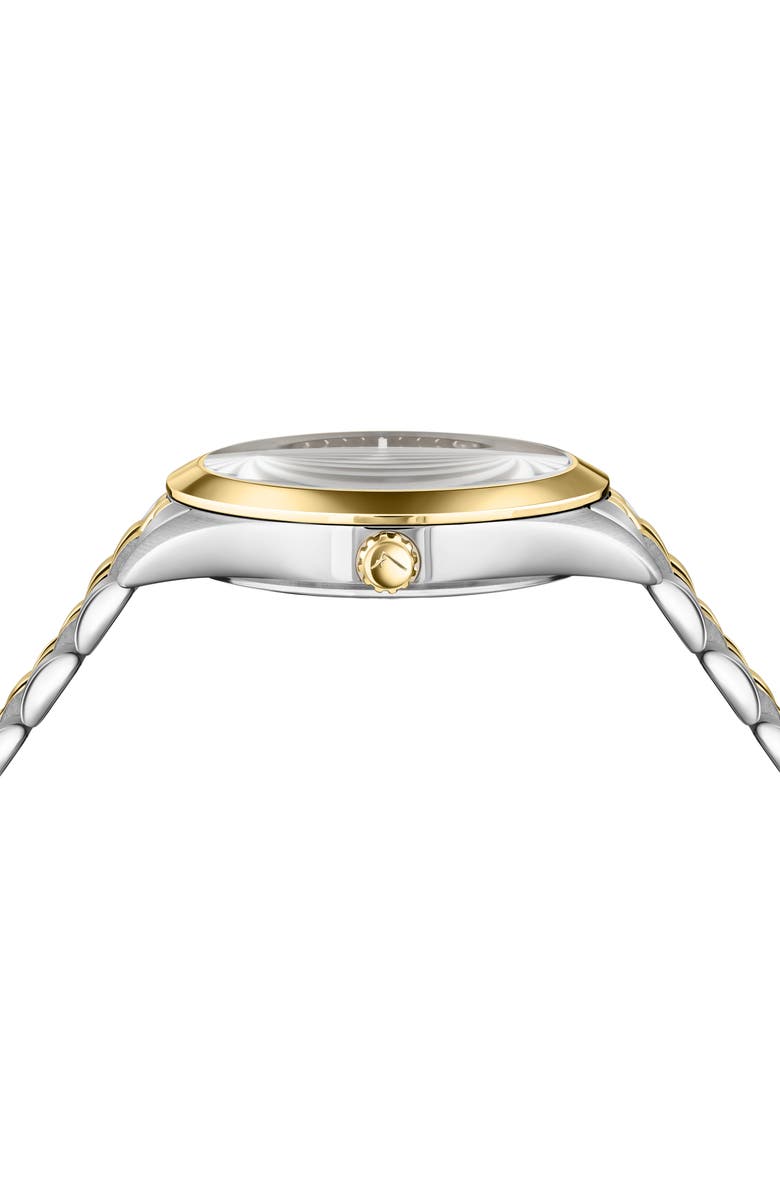 FERRAGAMO Classic Two-Tone Bracelet Watch, 42mm, Alternate, color, Two Tone