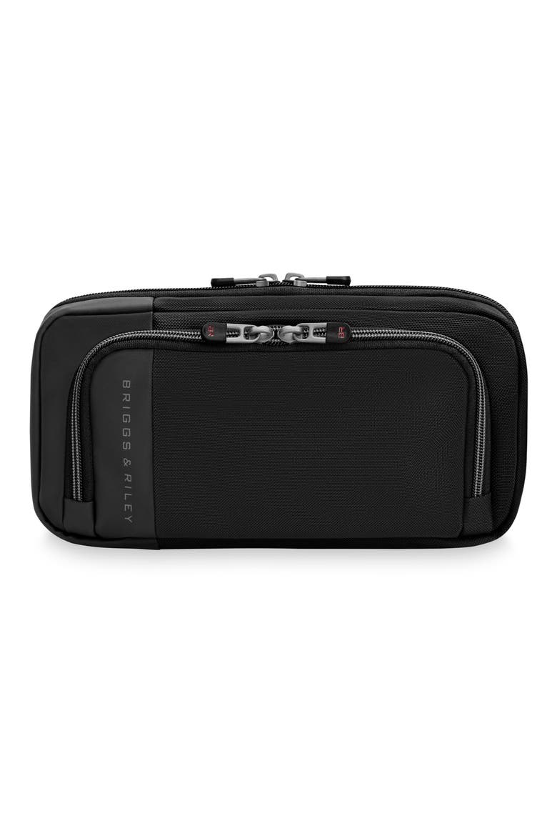 ZDX Hanging Toiletry Bag, Main, color, BLACK