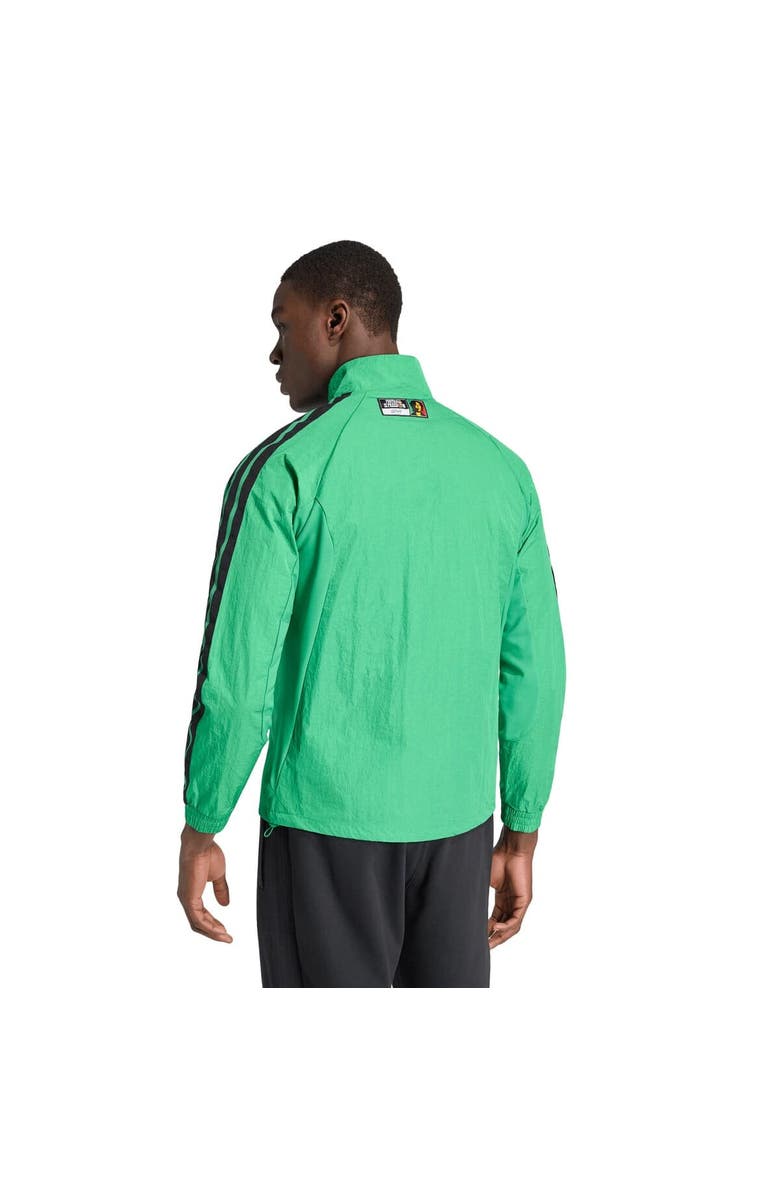 adidas Men's adidas Green Jamaica National Team Anthem Full-Zip Jacket, Alternate, color, Green
