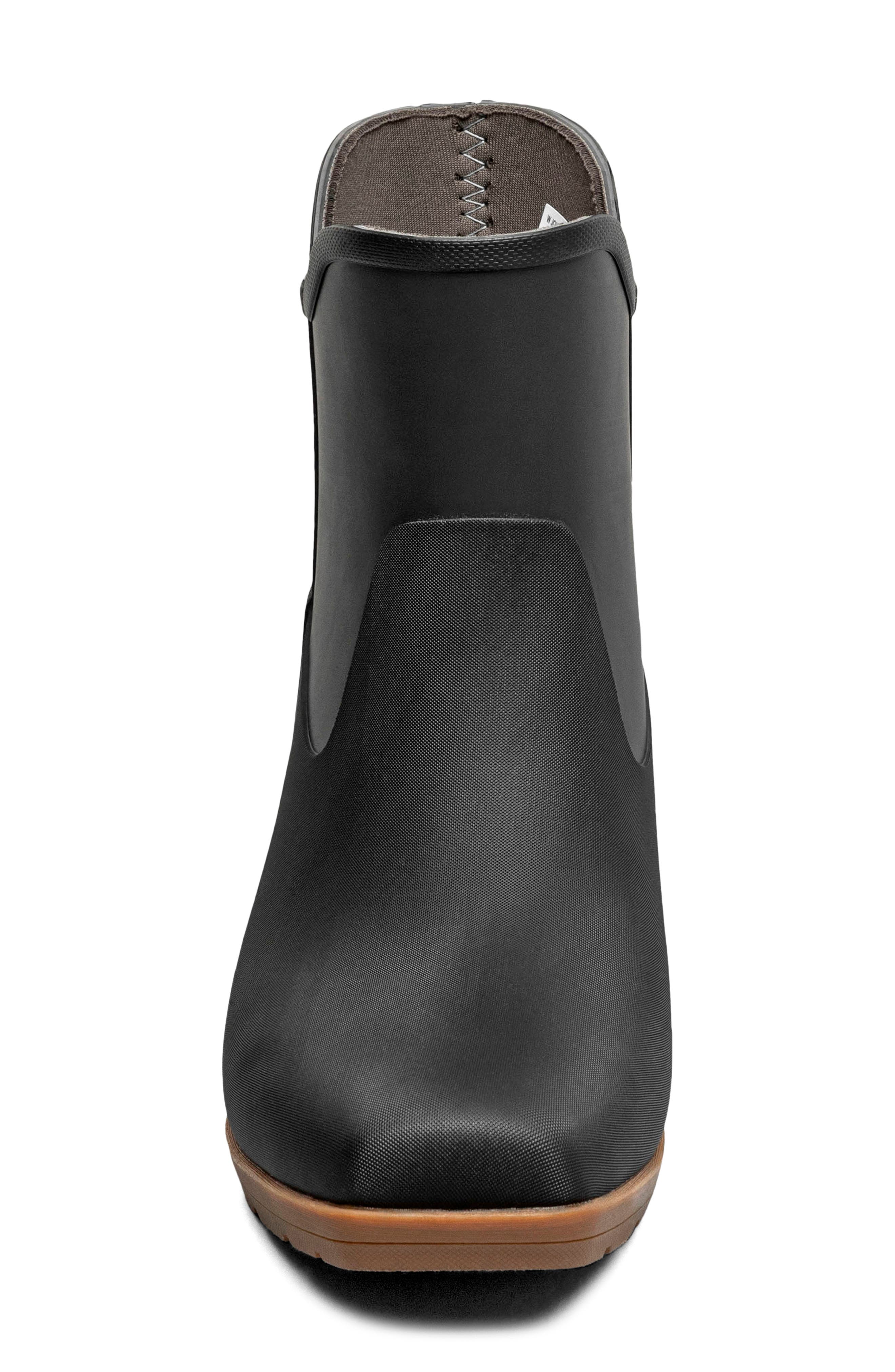 Jolene Waterproof Ankle Rain Boot, Alternate, color, BLK MULTI