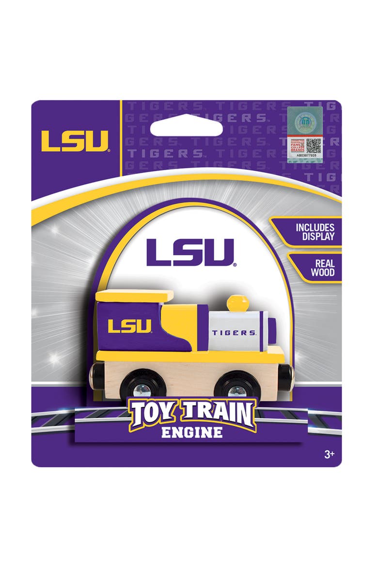 LSU Tigers Toy Train Engine, Alternate, color, Multicolor