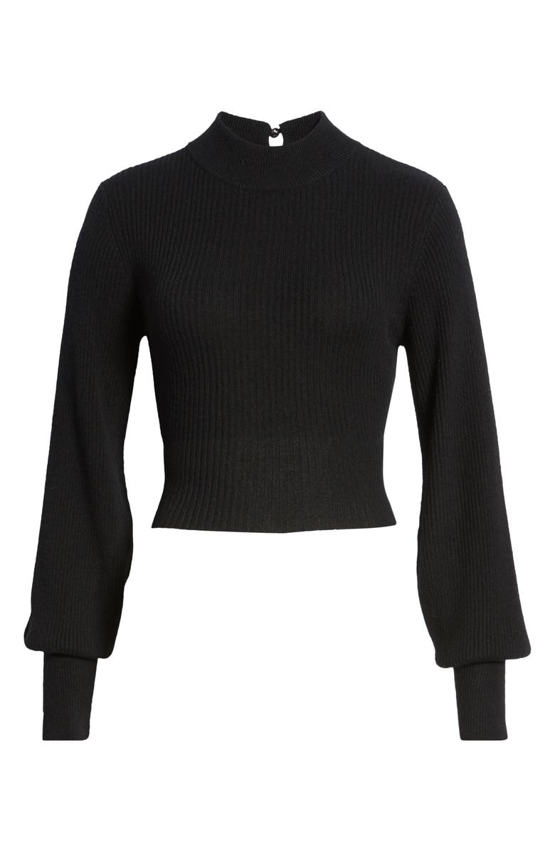 Reformation Osteria Open Back Cashmere Sweater, Alternate, color,
