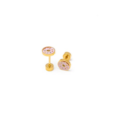 Donut Stud Earrings