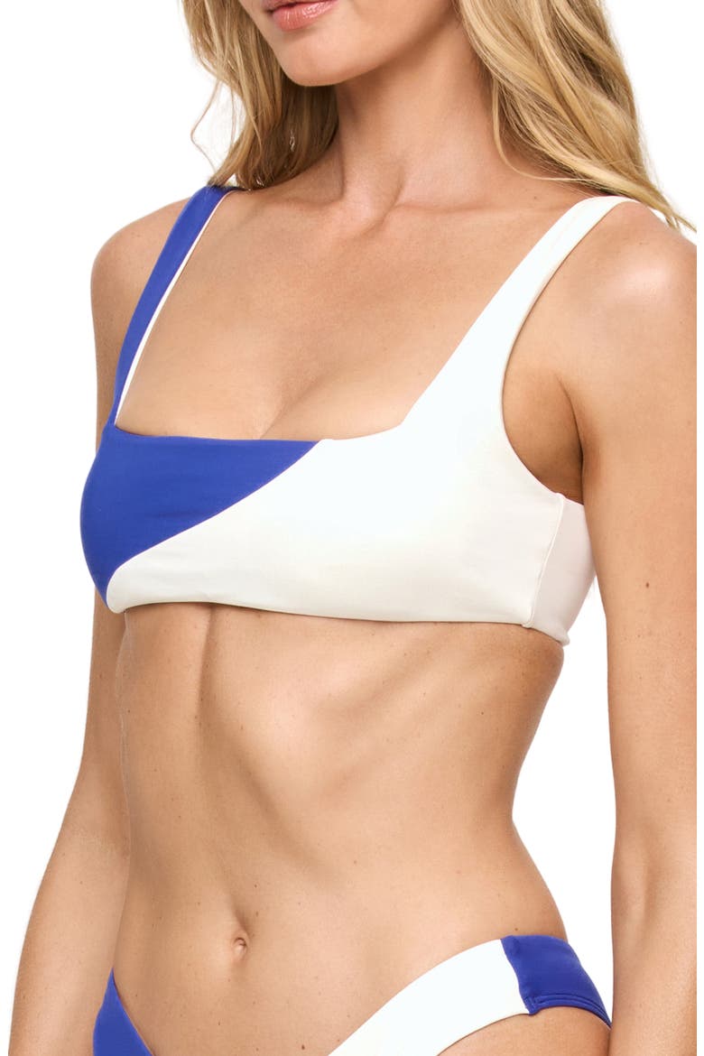 Zaina Bikini Top, Alternate, color, NEBULA/ CREAM