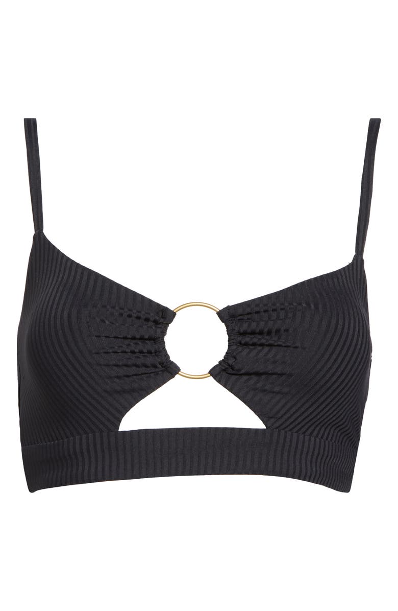 Vitamin A<sup>®</sup> Kara Bikini Top, Alternate, color, Black