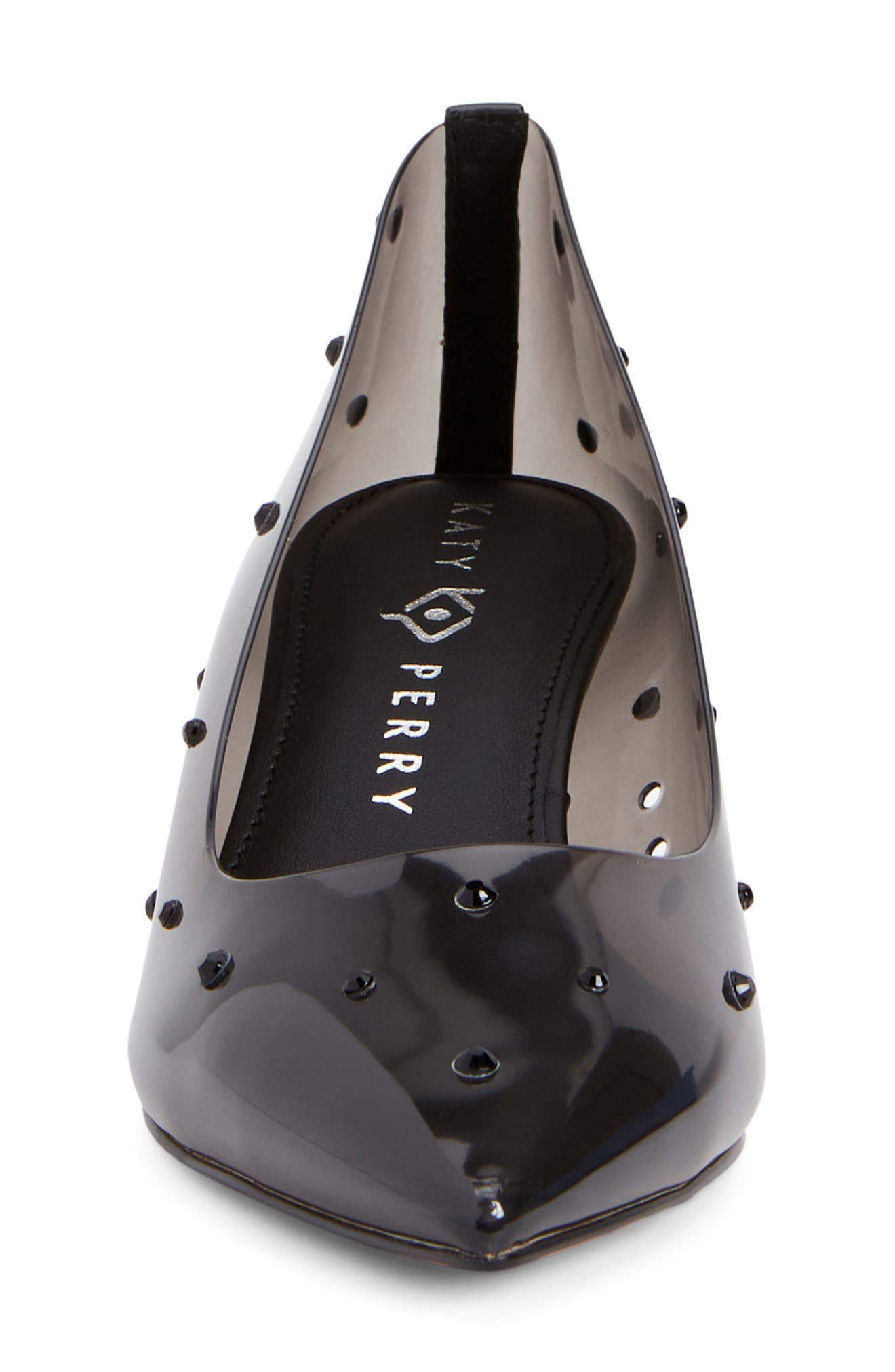 Katy Perry The Golden Studded Pointed Toe Pump, Alternate, color, 