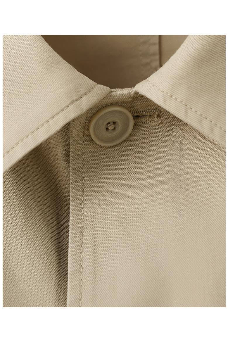 Cotton Blend Jacket, Alternate, color, BEIGE