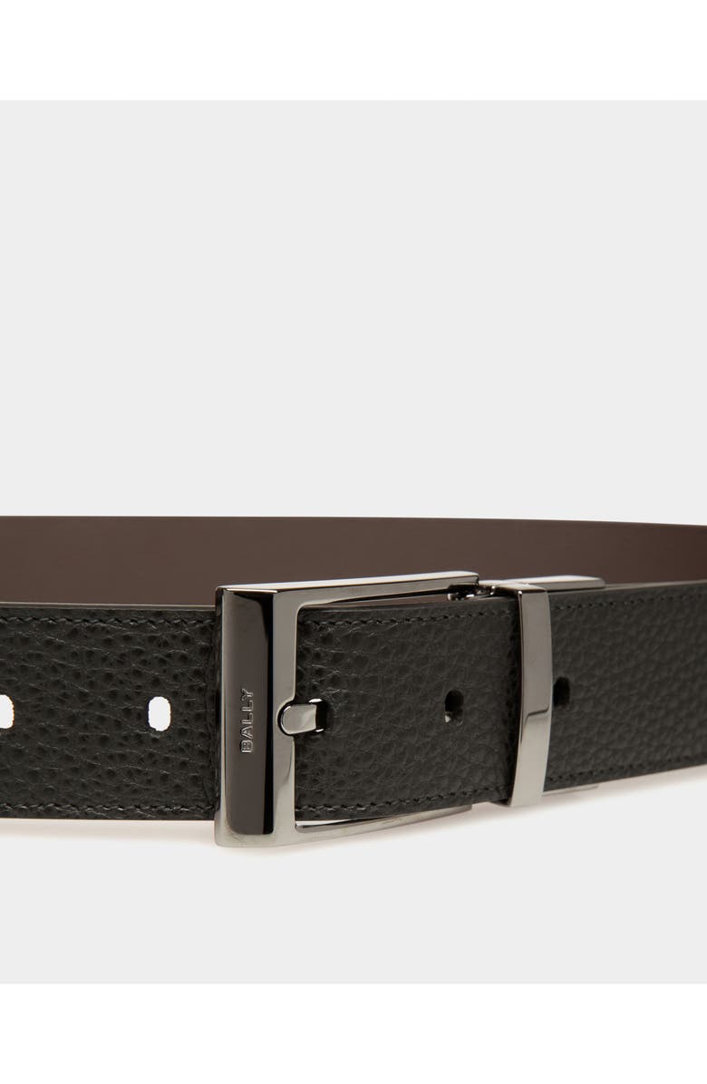 Bally Shiffie 35mm Reversible And Adjustable Belt in Leather, Alternate, color, Black/Ebano+Rut