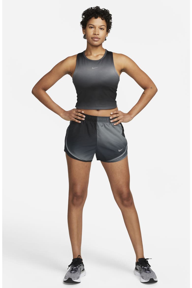 Dri-FIT Swoosh Cropped Tank, Alternate, color, BLACK