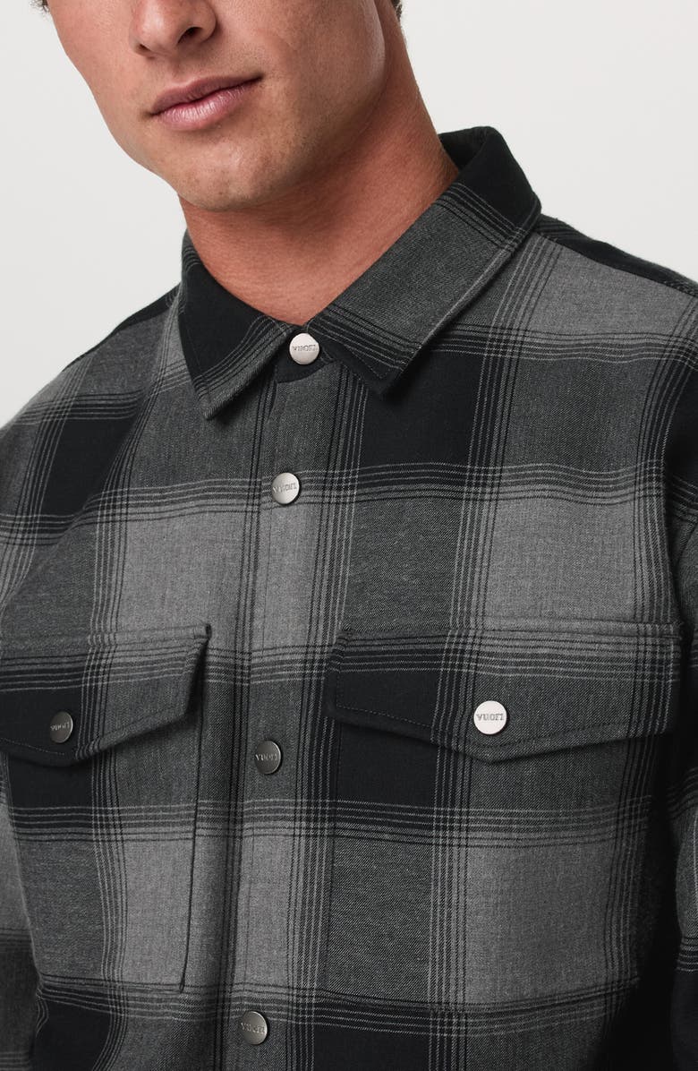 Vuori Range 2.0 Shirt Jacket, Alternate, color, Dark Pewter