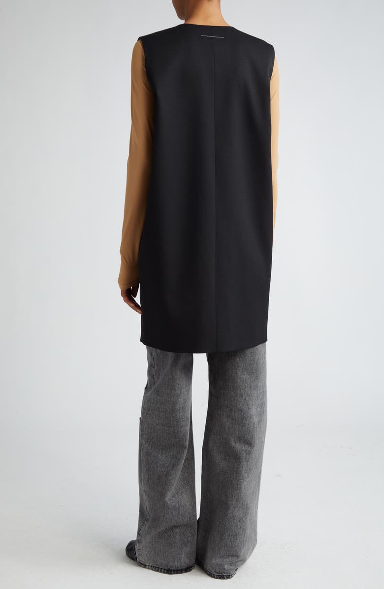 MM6 Maison Margiela Sleeveless Shift Dress, Alternate, color, 