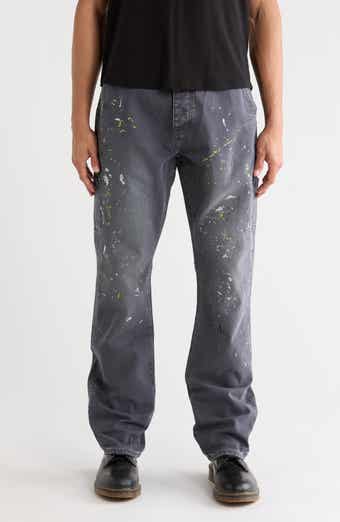 Embellished Paint Carpenter Jeans