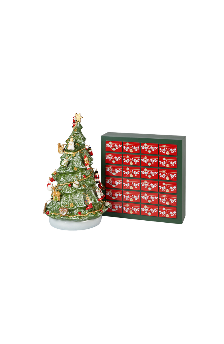 Villeroy & Boch Christmas Toys Memory Advent Calendar 3D Tree, Main, color, 