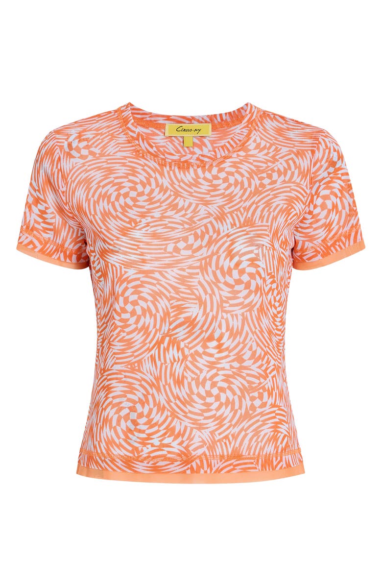 Circus NY by Sam Edelman Izzie Mesh T-Shirt, Alternate, color, 