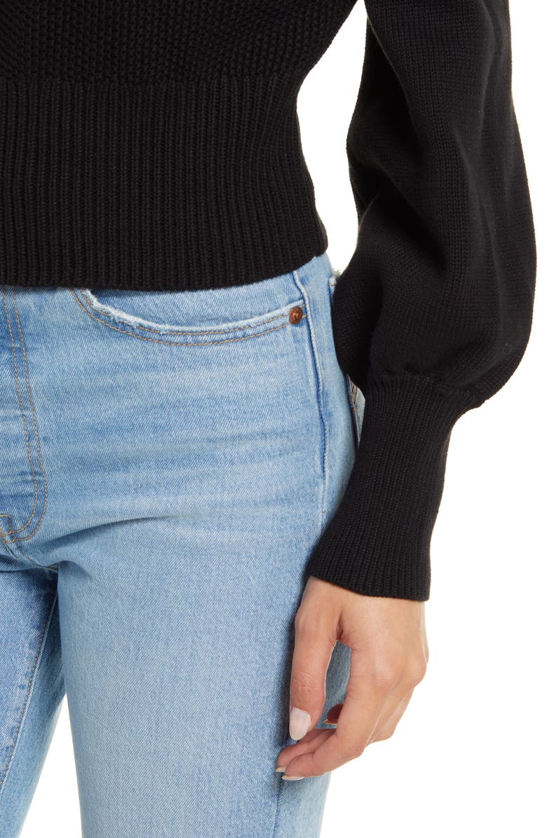 French Connection Jamie Textured Cotton Sweater, Alternate, color,