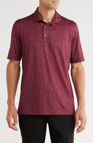 Greg Norman After Hours Print Golf Polo
