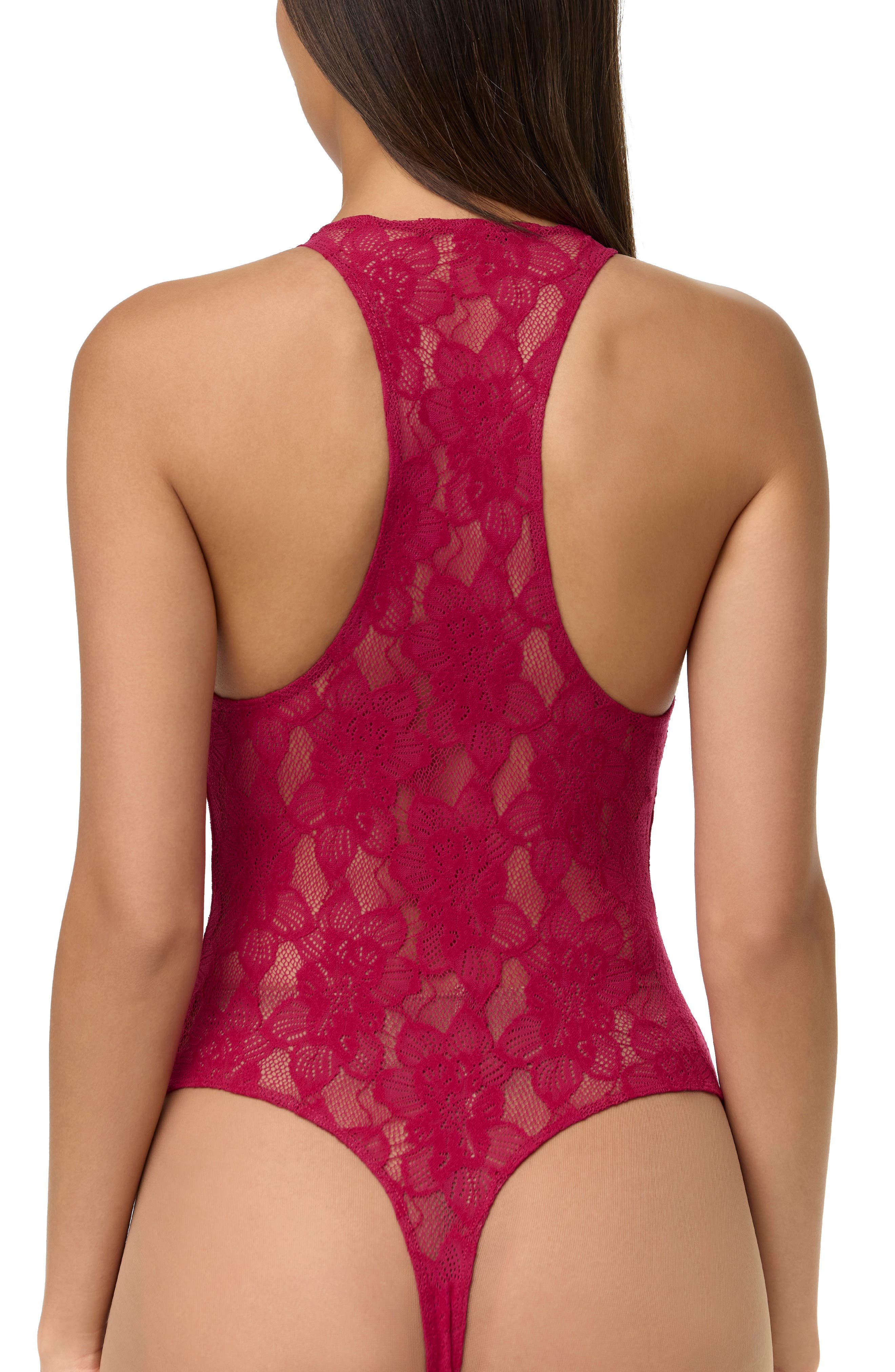 Lace Racerback Bodysuit (Women) | Nordstrom