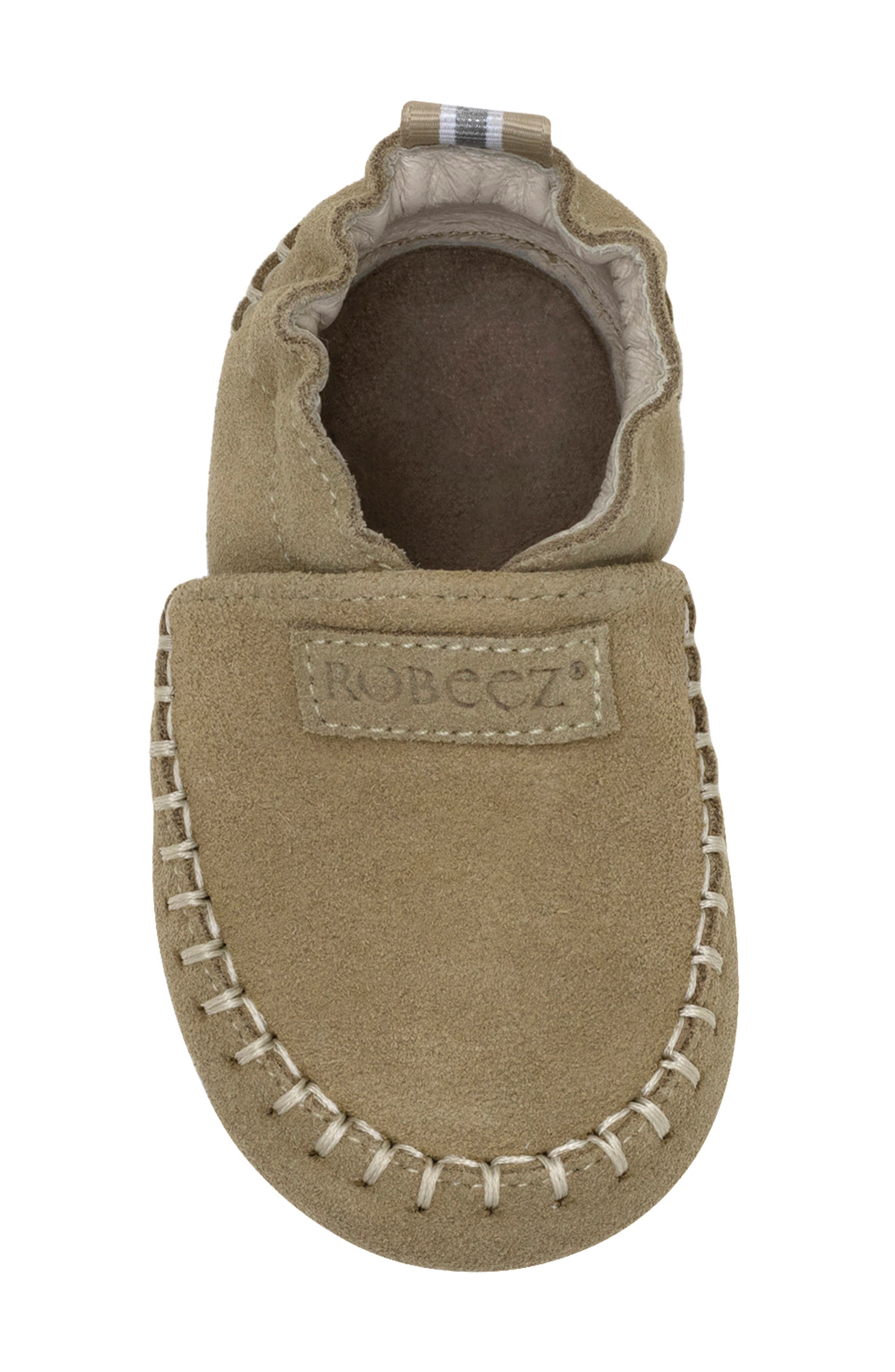 Kids' Suede Moccasin, Alternate, color, TAN