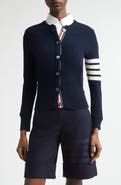Thom Browne Merino Wool Cardigan
