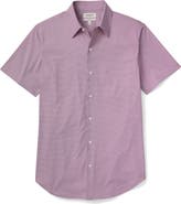 Bonobos Tech Slim Fit Short Sleeve Button-Up Shirt