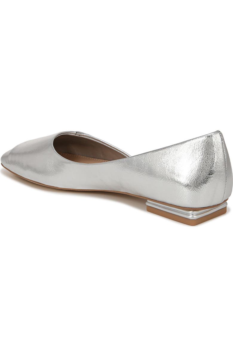 SARTO by Franco Sarto Tracy Half d'Orsay Flat, Alternate, color, Silver