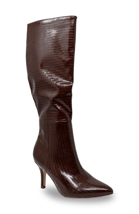 Pointed Toe Mid-Calf Boot (Women)