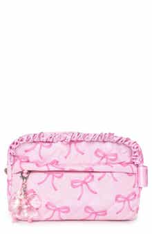 OMG Accessories Kids' Bow Quilt Pouch