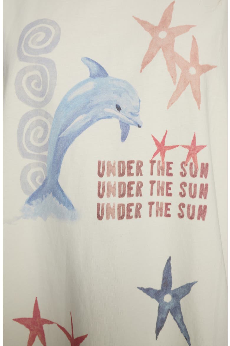 Under the Sun Oversized Graphic T-Shirt, Alternate, color, WASHED CREAM