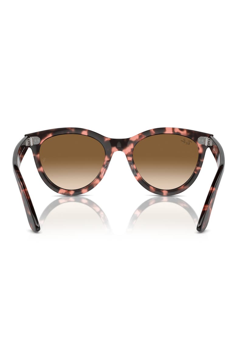Wayfarer Way 54mm Oval Sunglasses, Alternate, color, HAVANA PINK