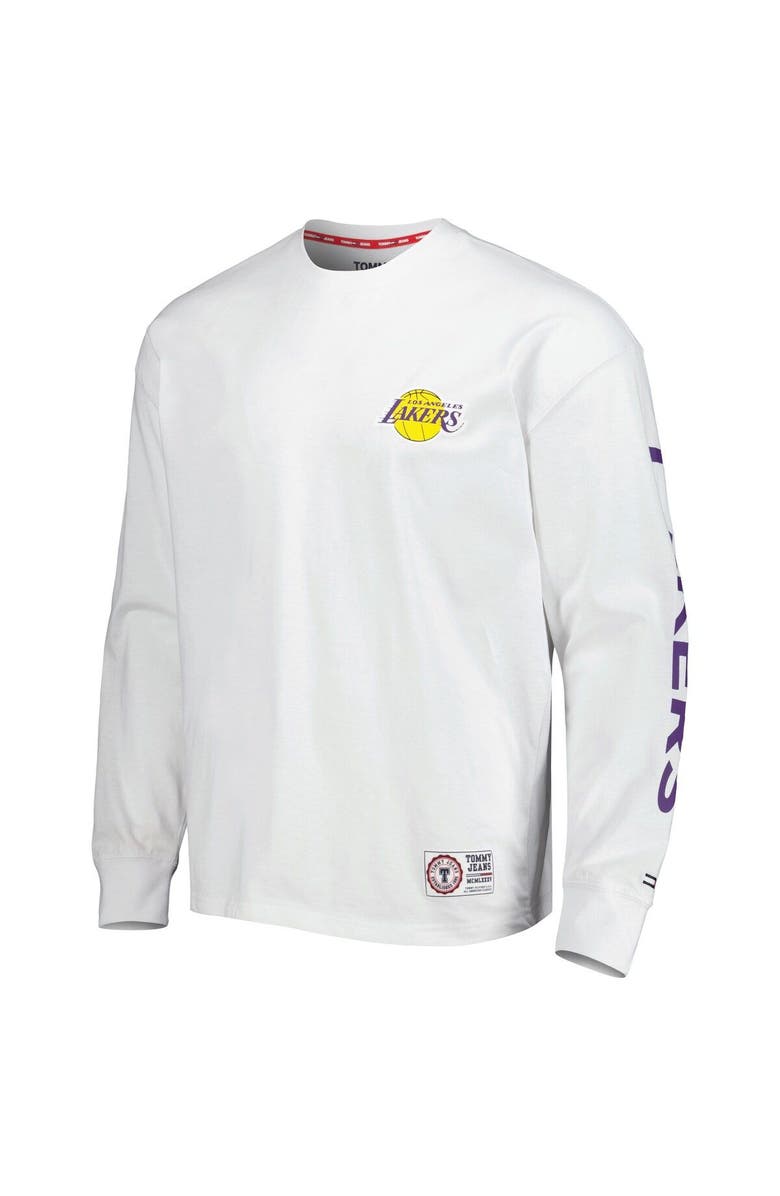 TOMMY JEANS Men's Tommy Jeans Purple/White Los Angeles Lakers Matthew 2 In 1 T-Shirt & Hoodie Combo Set, Alternate, color, Purple