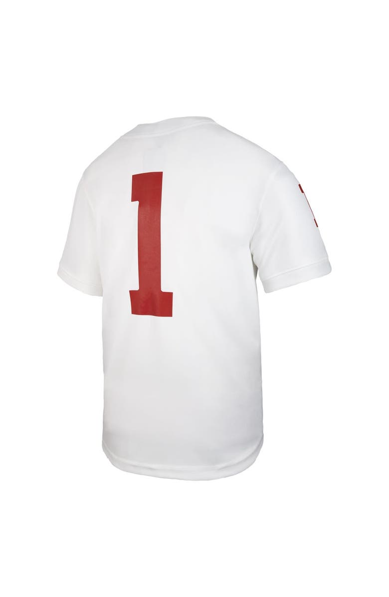 Jordan Brand Youth Jordan Brand #1 White Oklahoma Sooners Untouchable Replica Game Jersey, Alternate, color, White