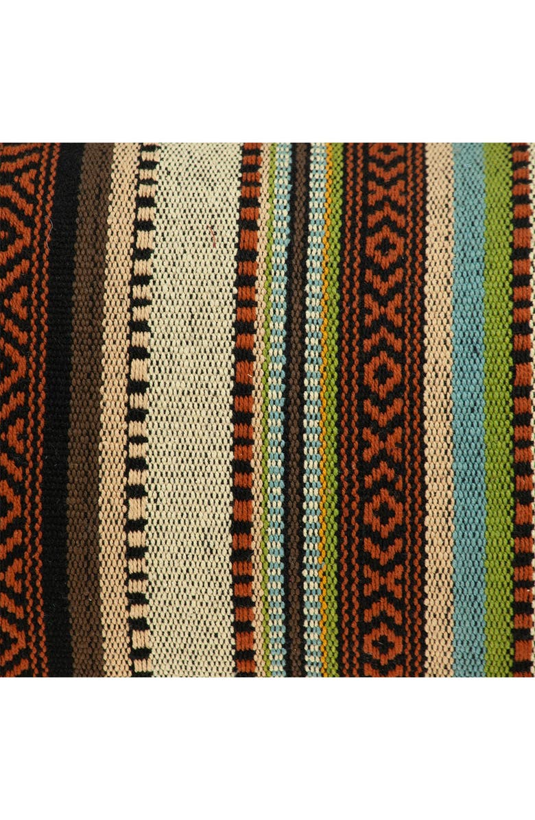 PARKLAND COLLECTION Woody Transitional Brown Throw Pillow, Alternate, color, Brown