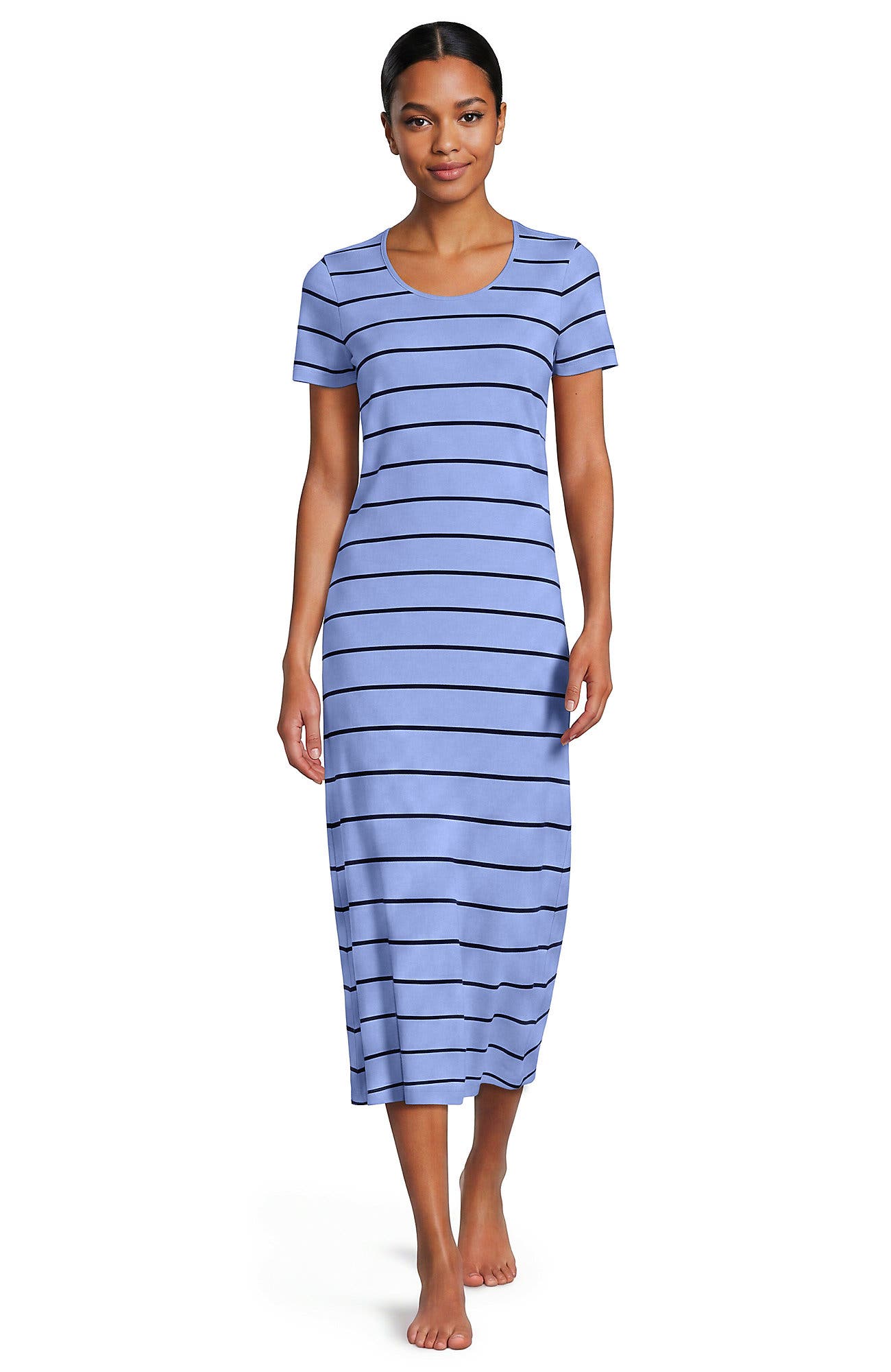 Clear Blue Sky/Navy Stripe