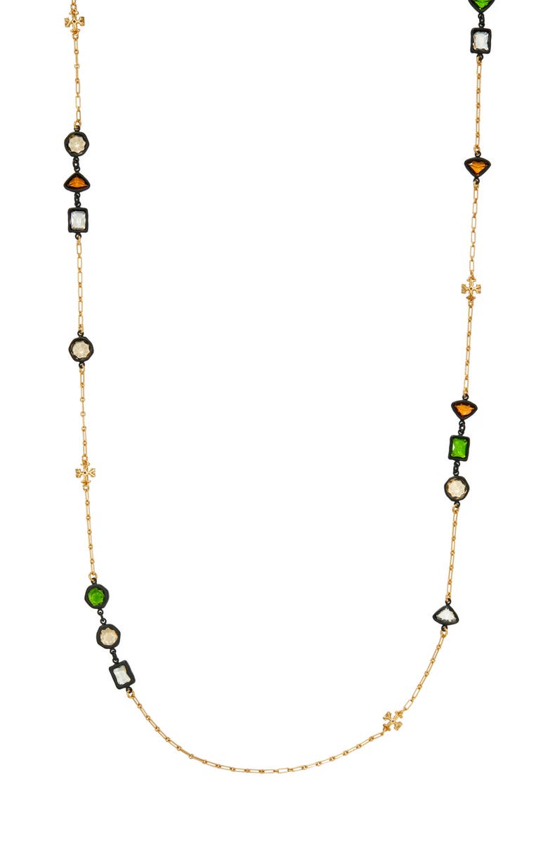 Tory Burch Roxanne Delicate Long Necklace, Alternate, color,