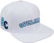 PRO STANDARD Men's Pro Standard White Spelman College Jaguars Evergreen Wool Snapback Hat