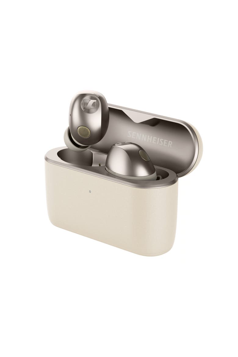 MOMENTUM True Wireless 5 Bluetooth Wireless Earbuds, Main, color, Cream