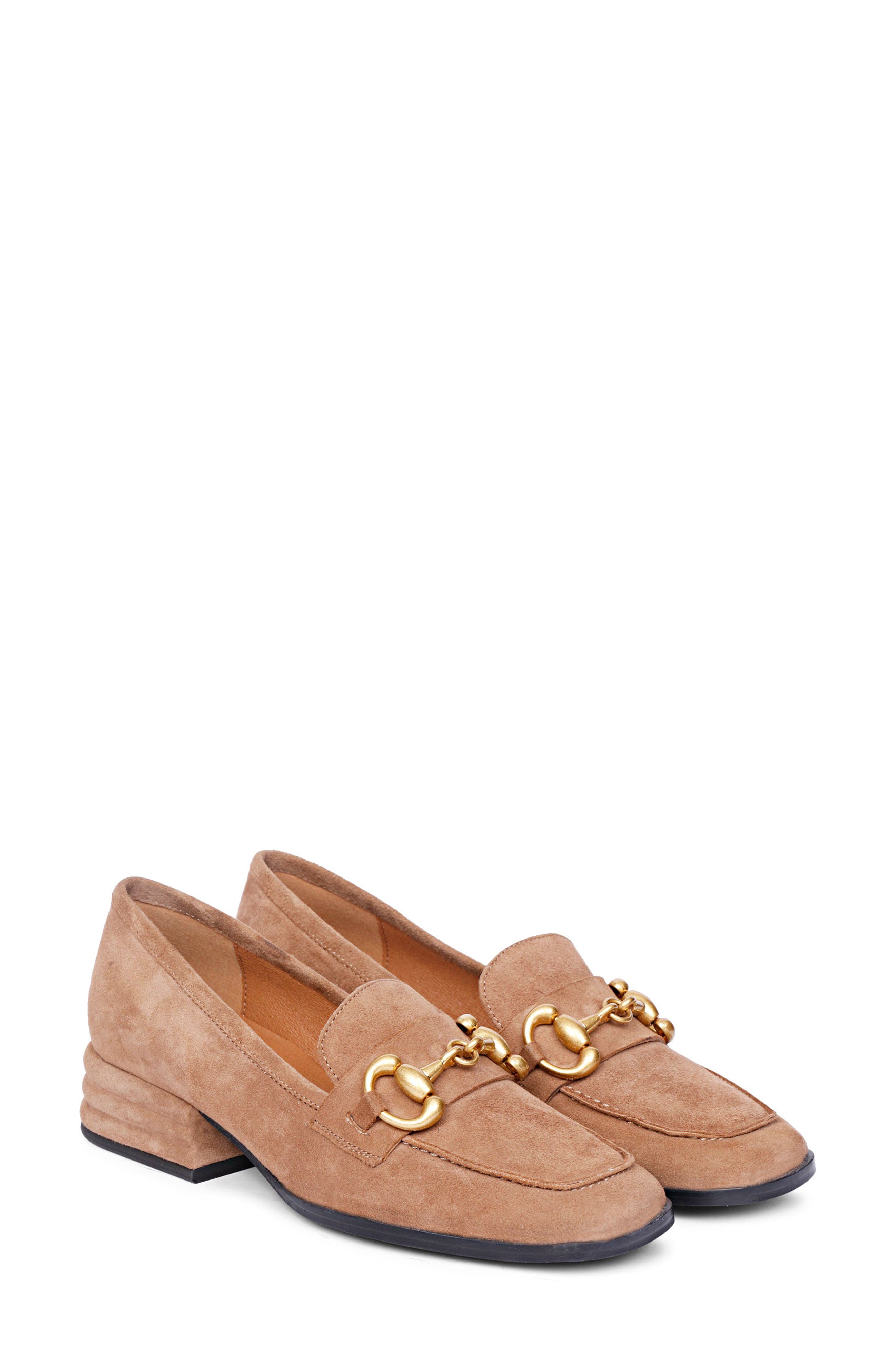 Jacqueline Loafer Pump, Alternate, color, TAUPE