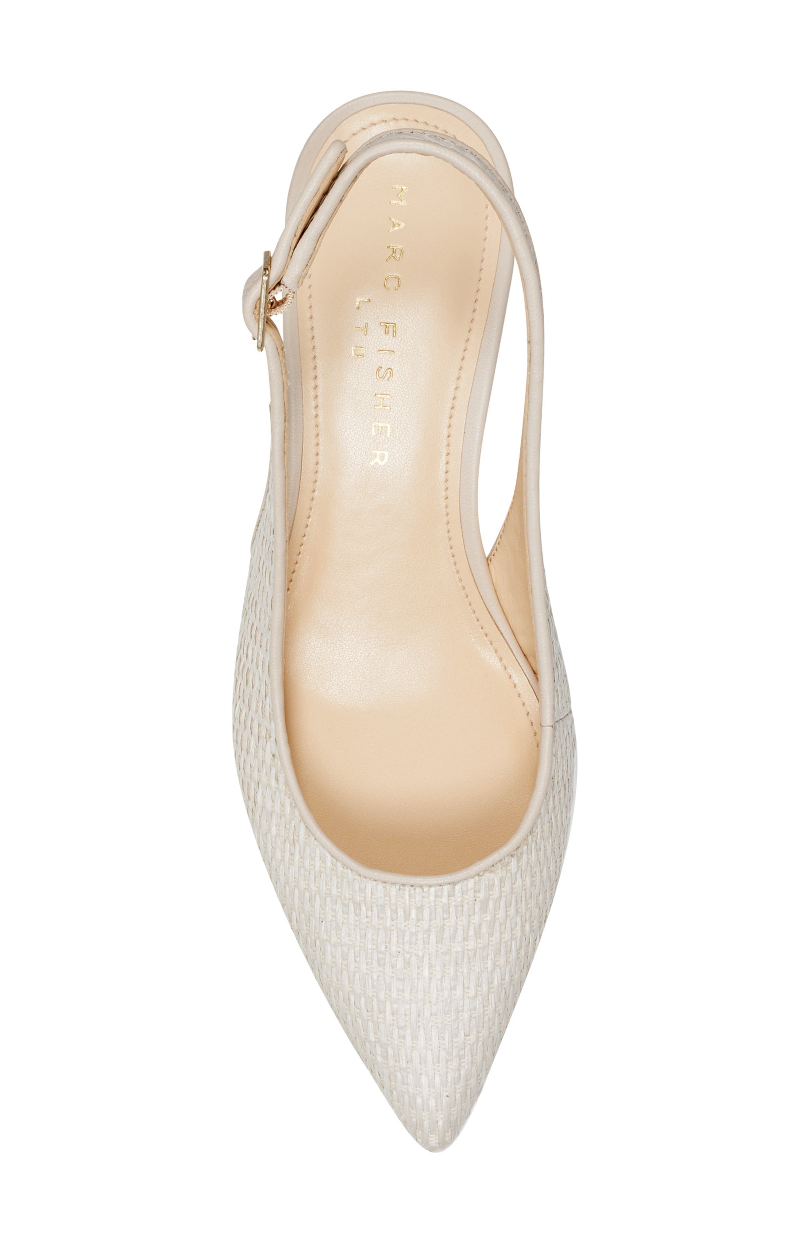 Marc Fisher LTD Larysa Kitten Heel Slingback Pump, Alternate, color, 