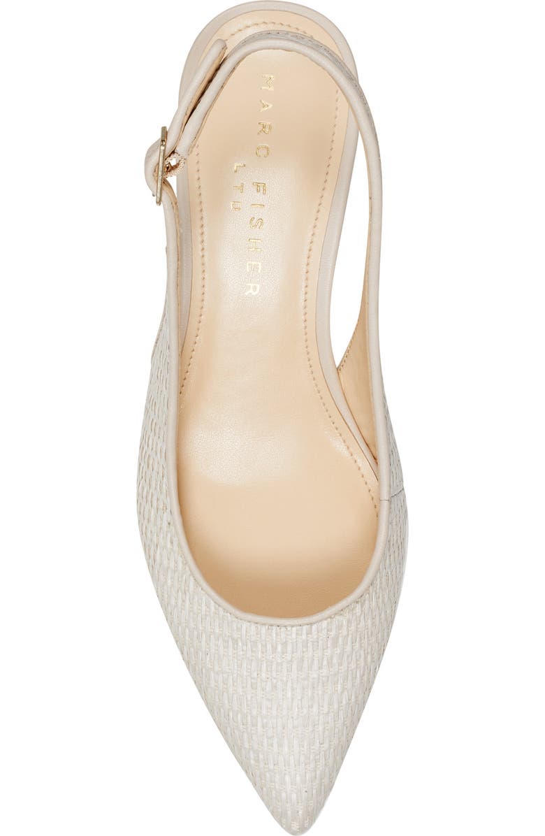 Marc Fisher LTD Larysa Kitten Heel Slingback Pump, Alternate, color,
