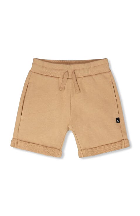 Elastic Waist with Drawstring French Terry Shorts (Baby)