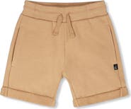 Deux par Deux Elastic Waist with Drawstring French Terry Shorts