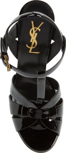 Saint Laurent Tribute T-Strap Platform Sandal (Women Saint Laurent Tribute T-Strap Platform Sandal (Women