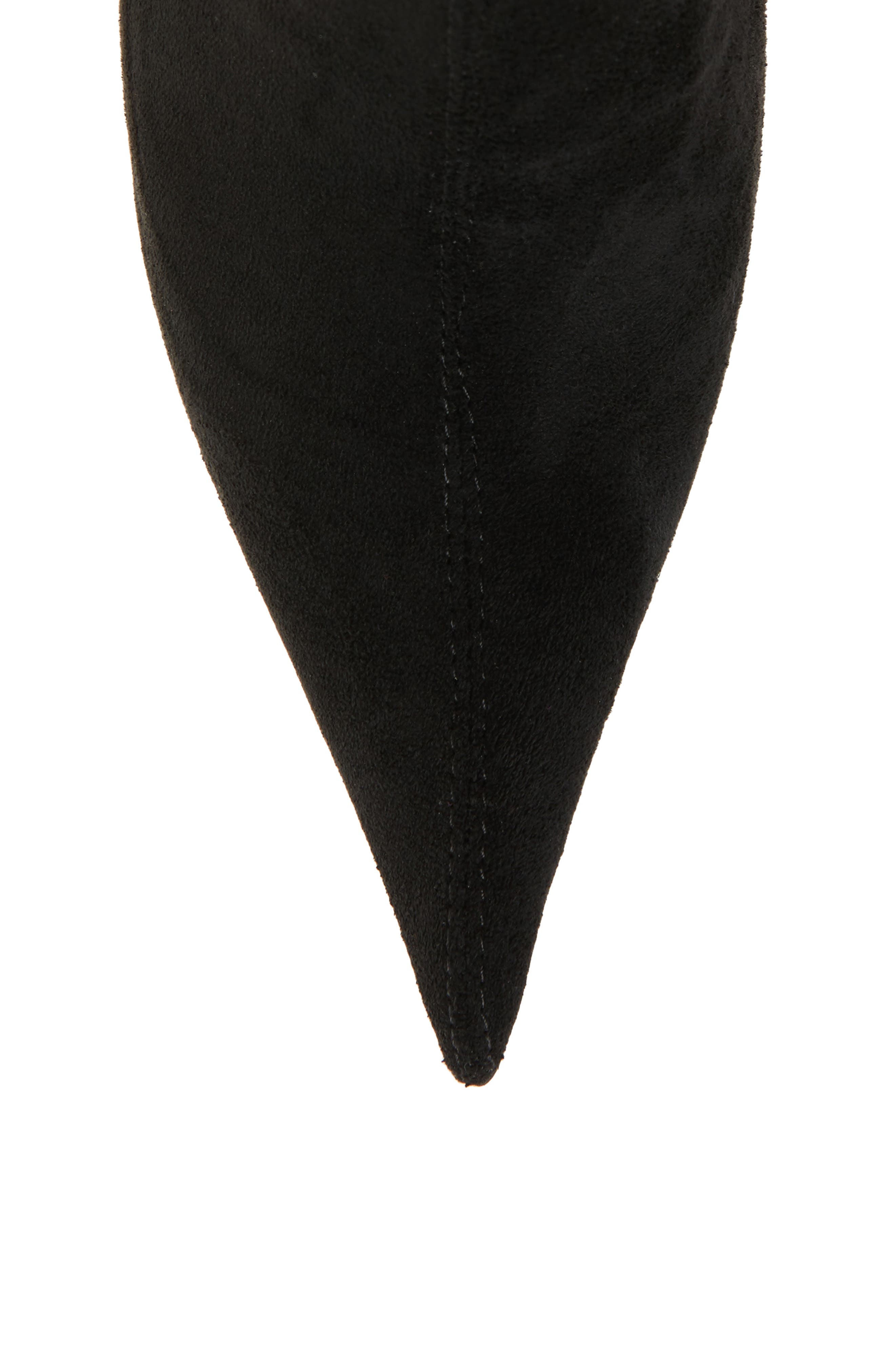 Gamora Thigh High Boot, Alternate, color, BLACK STRETCH SUEDE