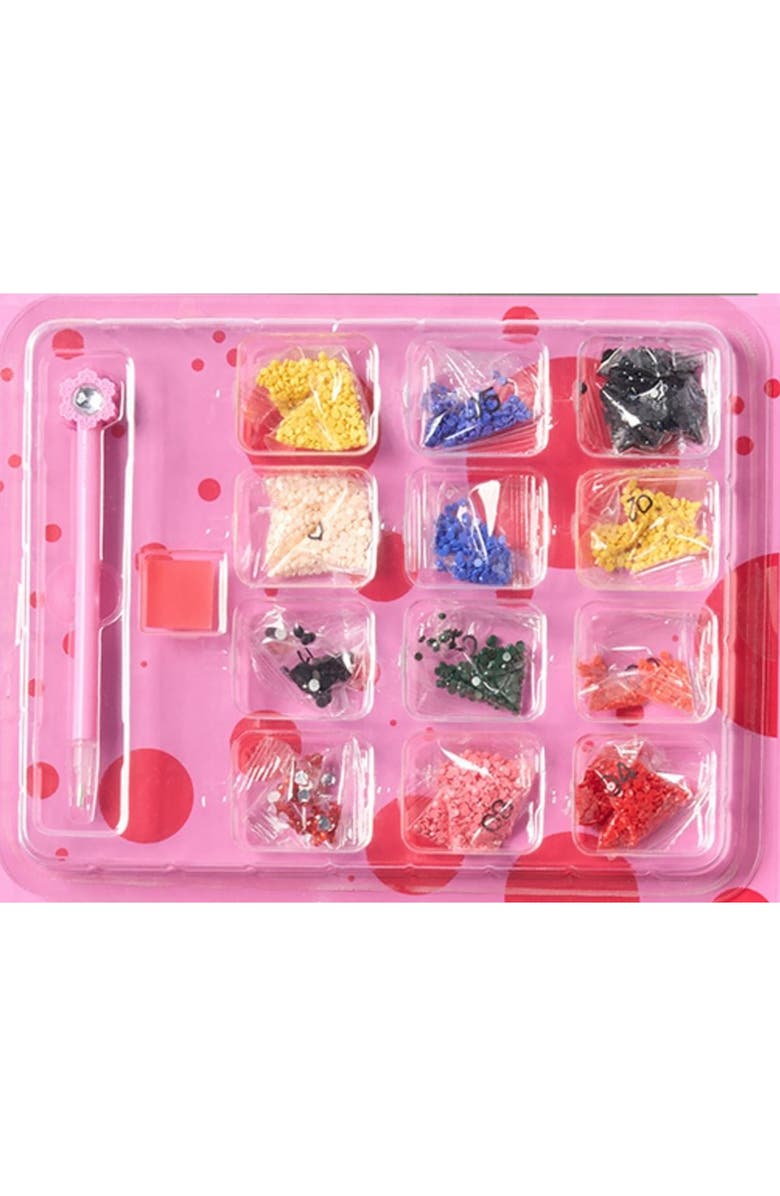 Journey of Something Sparkle Art, The Pyramid, DIY Bedazzled Artwork Craft Kit, Alternate, color, Multicolored